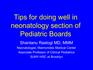 Tips for doing well on Pediatric Boards