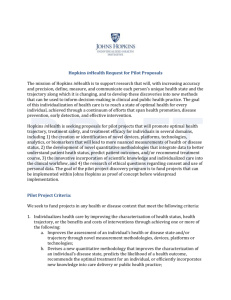 Request for Proposals - Johns Hopkins Medicine