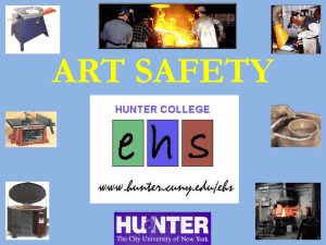 Art Safety - Hunter College