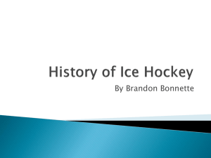 History of Ice Hockey