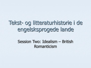 Tekst- og litteraturhistorie i de engelsksprogede lande