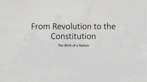 Revolution-Articles-Constitution IB 2014