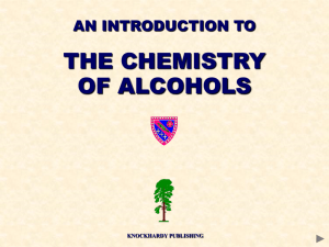 The alcohols - IB Chemistry Web