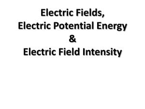 Electric Fields - Garnet Valley School District