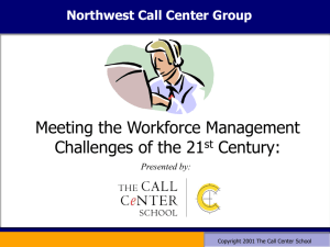 Meeting the Workforce Challenges of the 21st Century