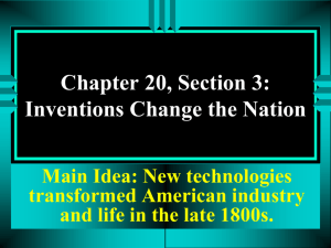 Chapter 20, Section 3 PPT