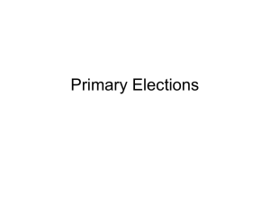 Primary Elections