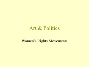 Women's Rights Movement - New Jersey City University