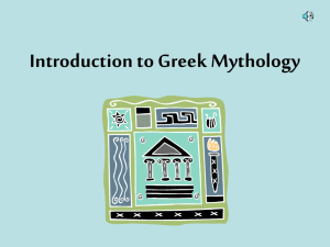 Greek Creation Myth