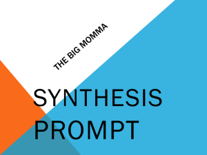 Synthesis Prompt