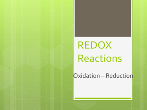 Oxidation