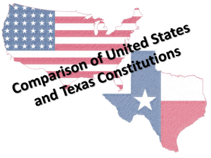 TX vs US Constitution