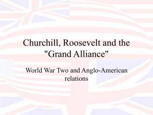 Churchill, Roosevelt and the "Grand Alliance"