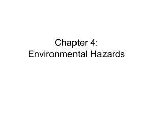 Environmental Hazards - Georgia Tech OSHA Consultation Program