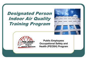 Designated Person Training (PowerPoint presentation)