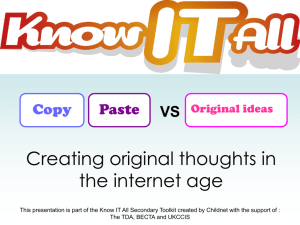 Childnet_plagiarism_PowerPoint