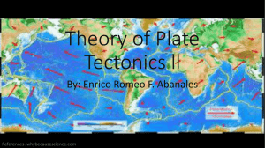 ES9 6 Theory of Plate Tectonics II (Enrico)