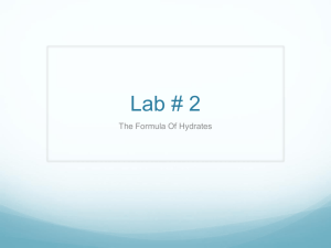 Lab # 2