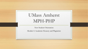 UMass Amherst Online MPH Degree Programs
