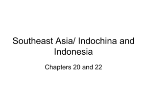Southeast Asia PPT - Paulding County Schools