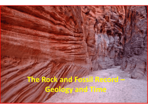 Ch 3 Geology & Time