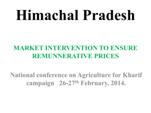 Himachal Pradesh - Department of Agriculture & Co