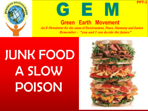 GEM-PPT-3-JUNK FOOD-SLOW POISON