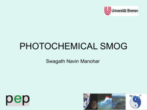 photochemical smog - pep