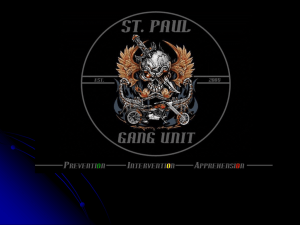 St. Paul Police Gang Unit - Minnesota Community Corrections