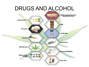 drugs & alcohol - MDC Faculty Home Pages