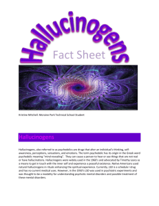 Fact Sheet Hallucinogen