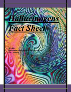 Hallucinogens Fact Sheet