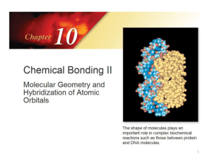Chapter 10- Chemical Bonding
