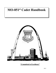 Cadet Handbook - St. Louis Public Schools