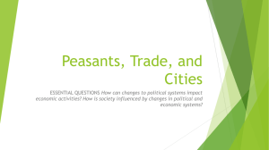 Section 3 - Peasants_ Trade_ and Cities