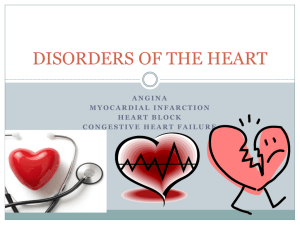 DISORDER OF THE HEART
