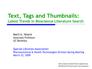 ppt - The BioText Project