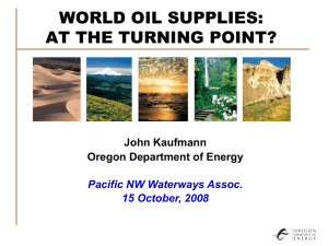 John Kaufmann - Pacific Northwest Waterways Association