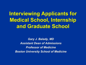 Slide 1 - Boston University Medical Campus