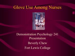 Glove Use Among Nurses