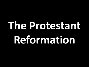Reformation Ppt