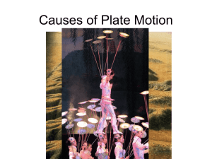 17.4 Causes of Plate Motion