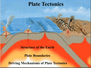 Modern Plate Tectonics