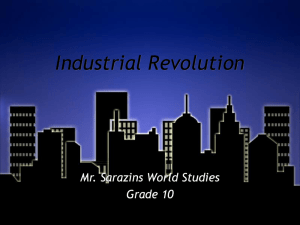 Industrialization lesson