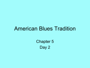 American Blues Tradition