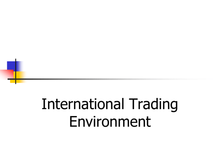 What Is International Trade Course