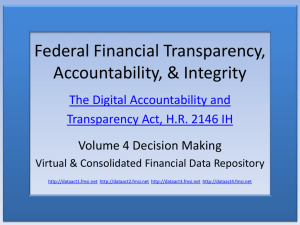 Digital Accountability and Transparency Act Vol IV Final
