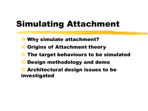 Simulating Attachment