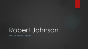 Final Project – Robert Johnson