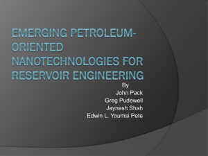 U5: Emerging Petroleum-oriented nanotechnologies for reservoir